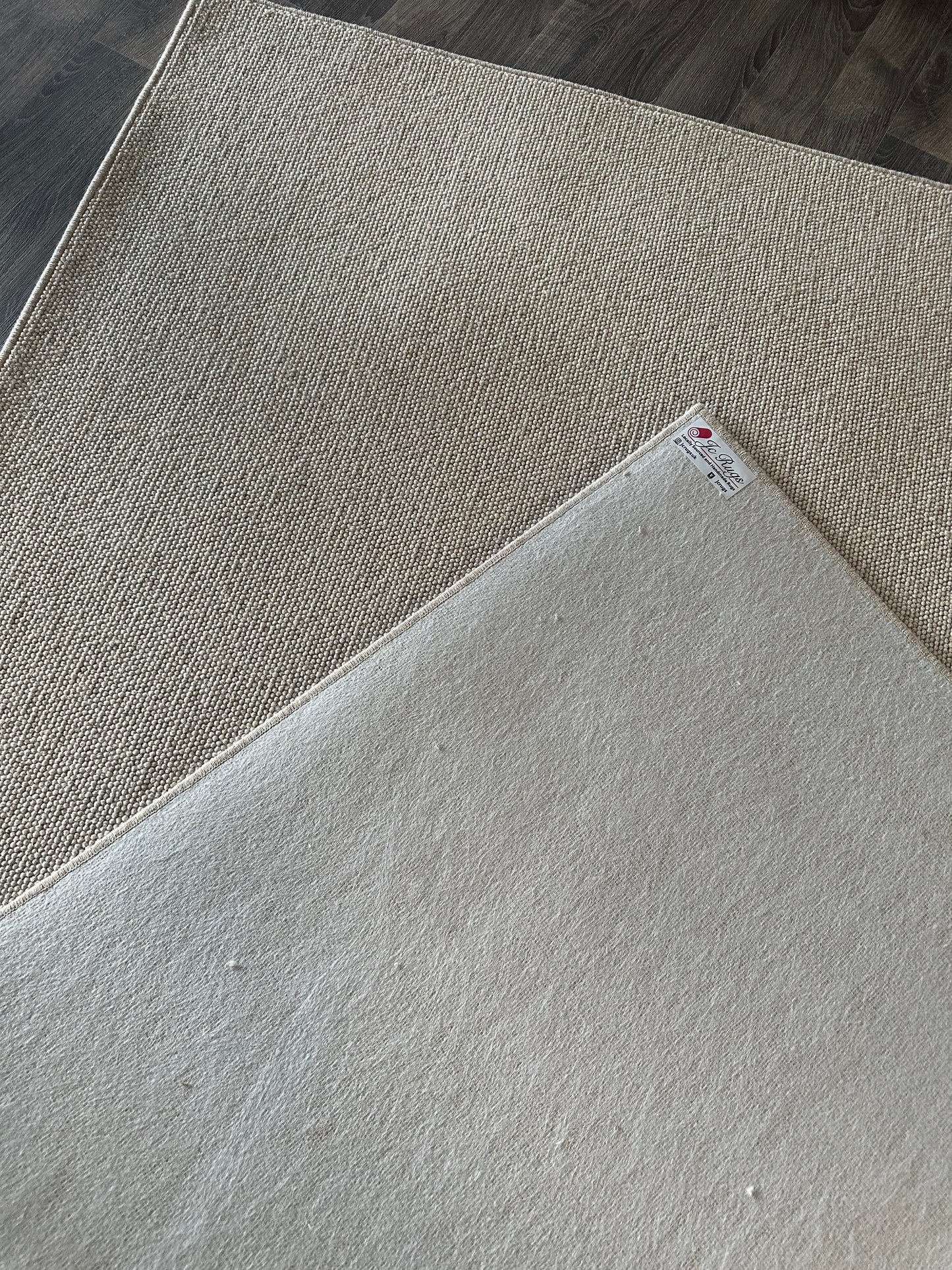 Irish Cream 100% wool rug 200cm x 300cm