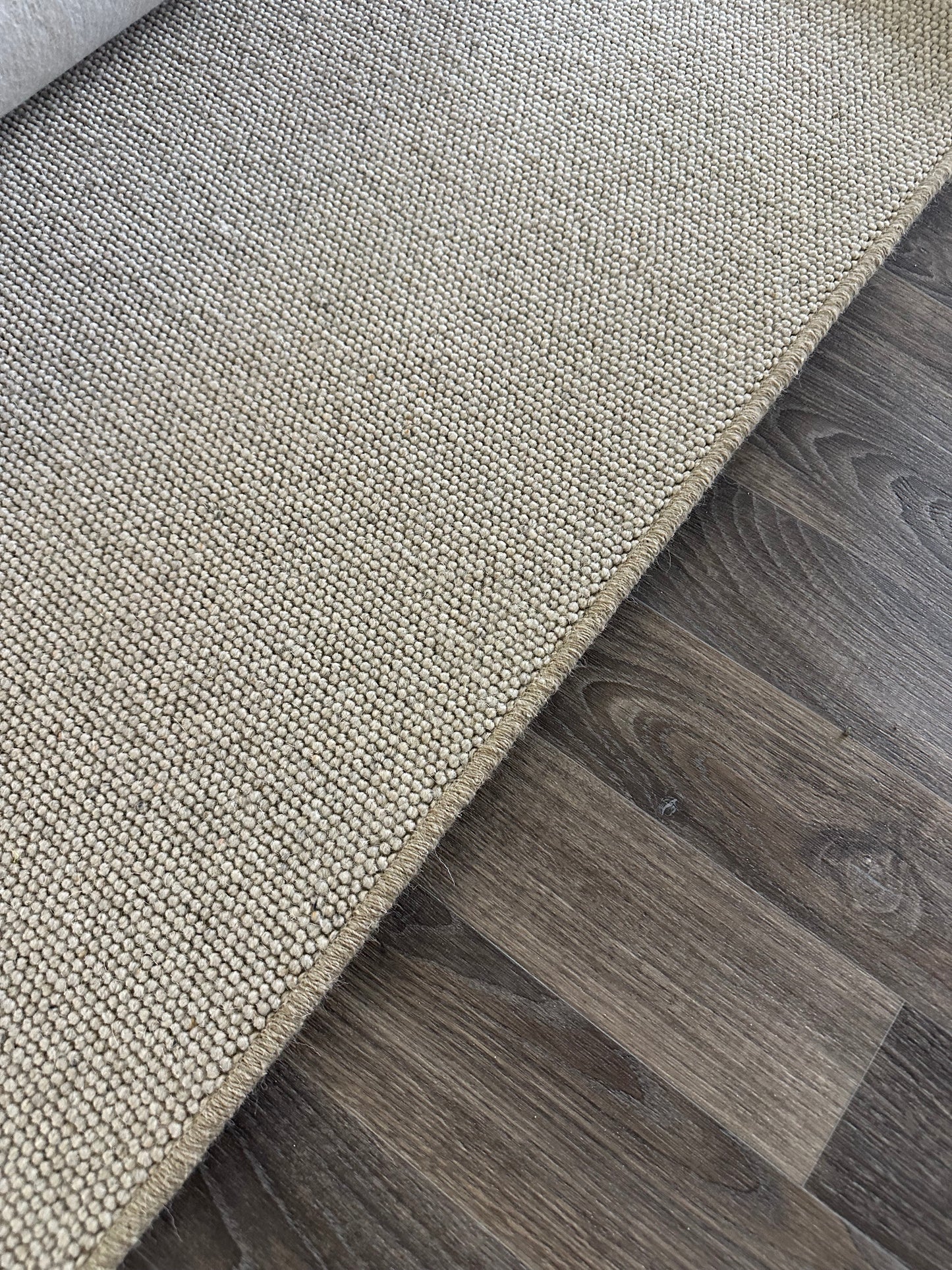 Nutmeg 100% wool rug 200cm x 300cm