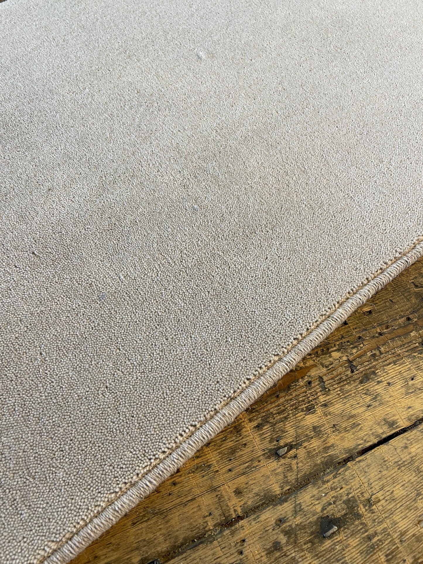 Light Grey velvet Hallway runner - Custom size