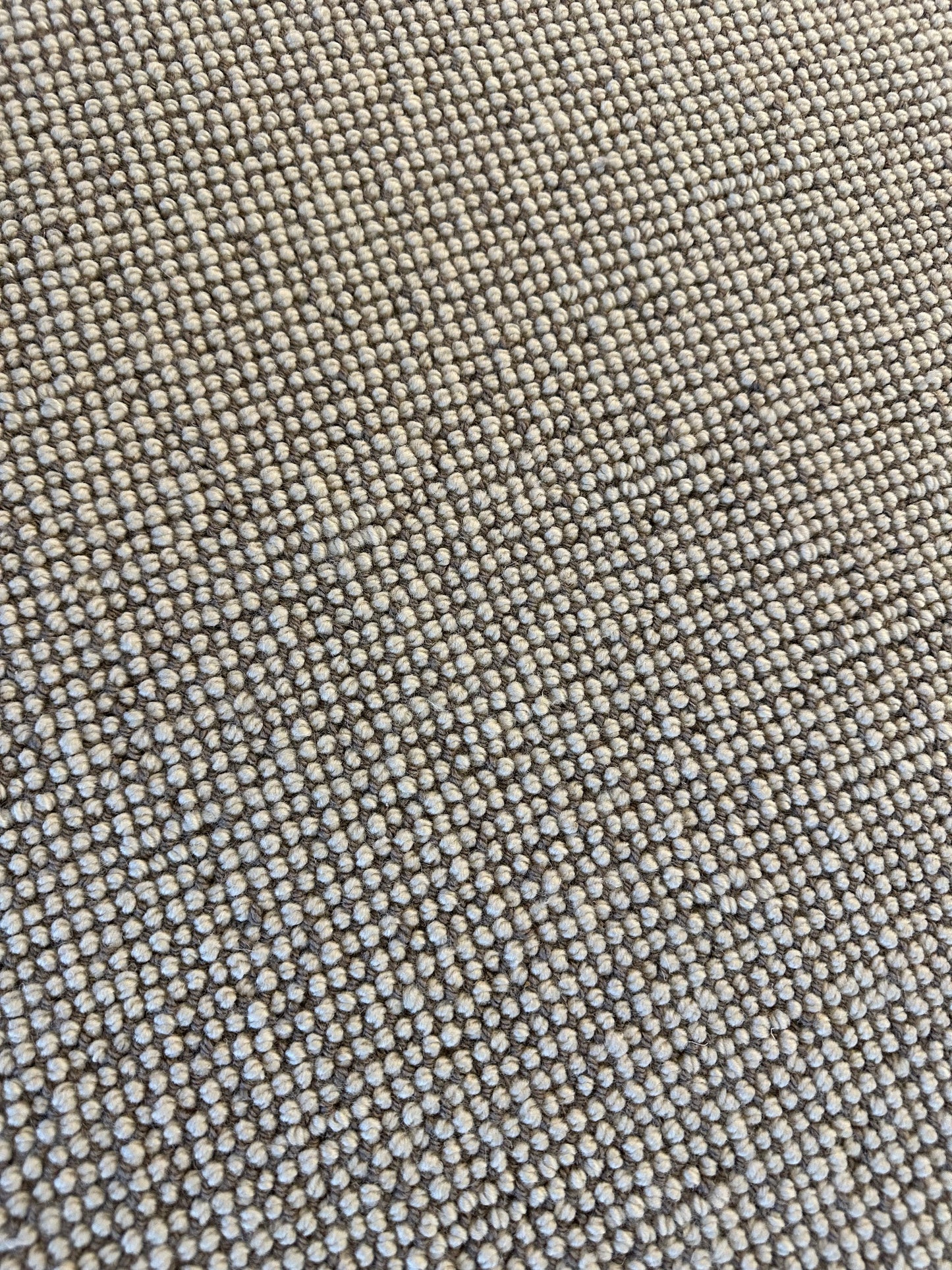 Cream mix 100% wool hallway runner 80cm x 380cm