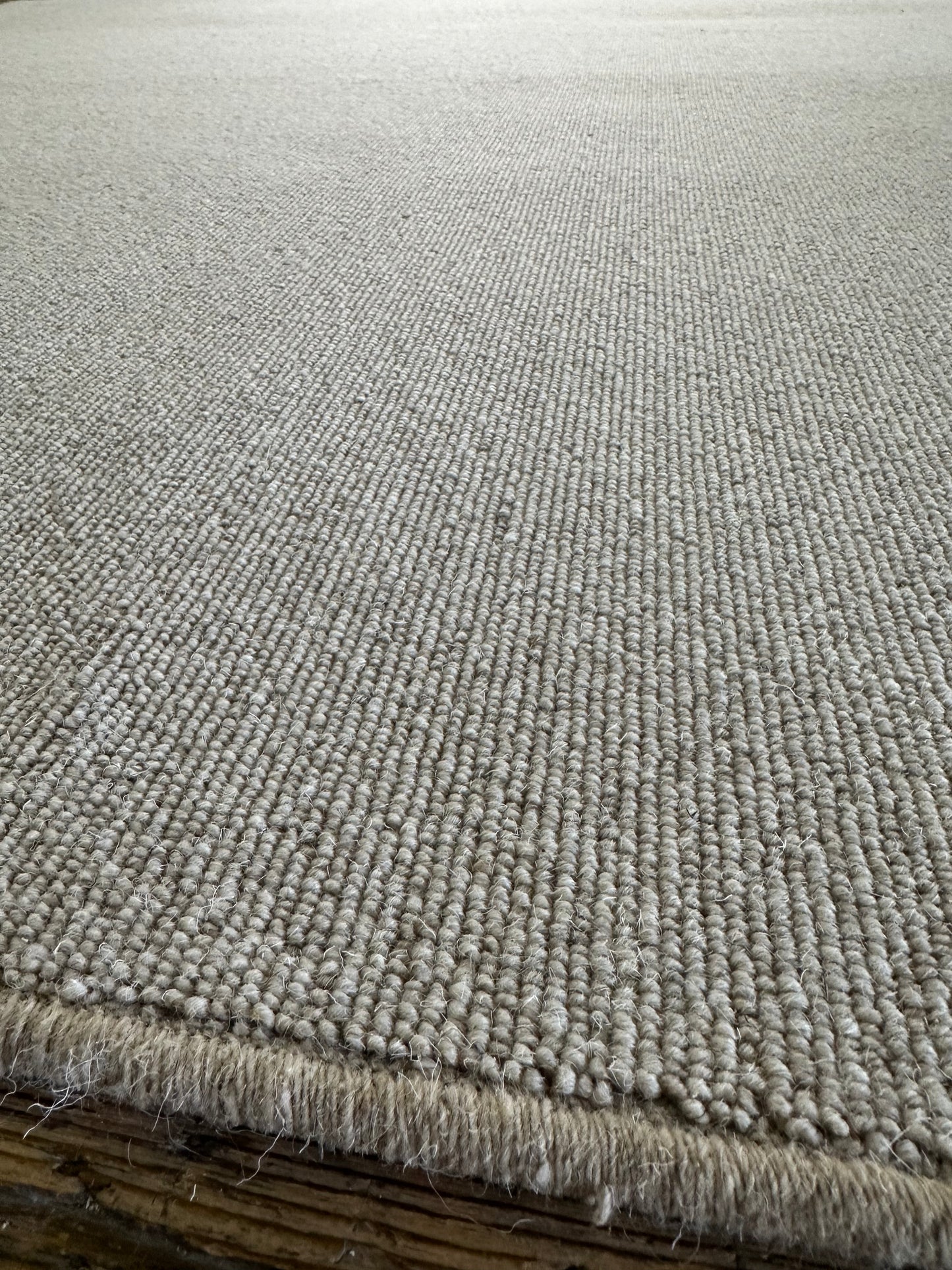 Oatcake 100% wool rug 200cm x 263cm