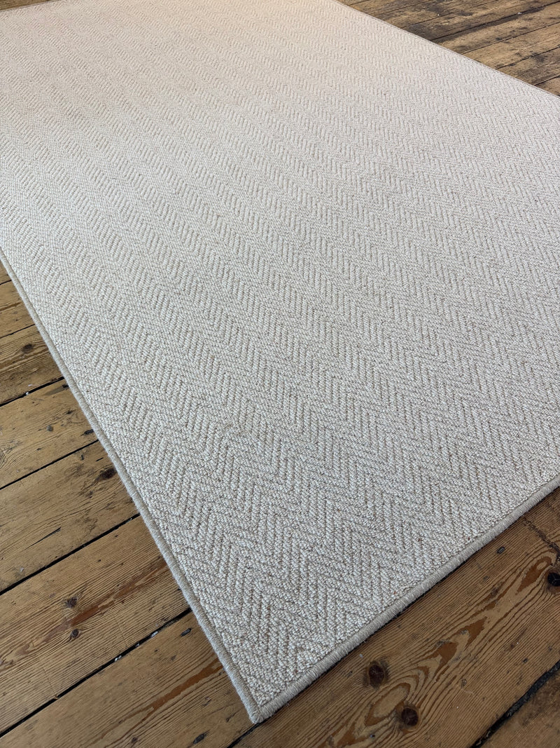 Pine Herringbone 100% wool rug 173cm x 280cm