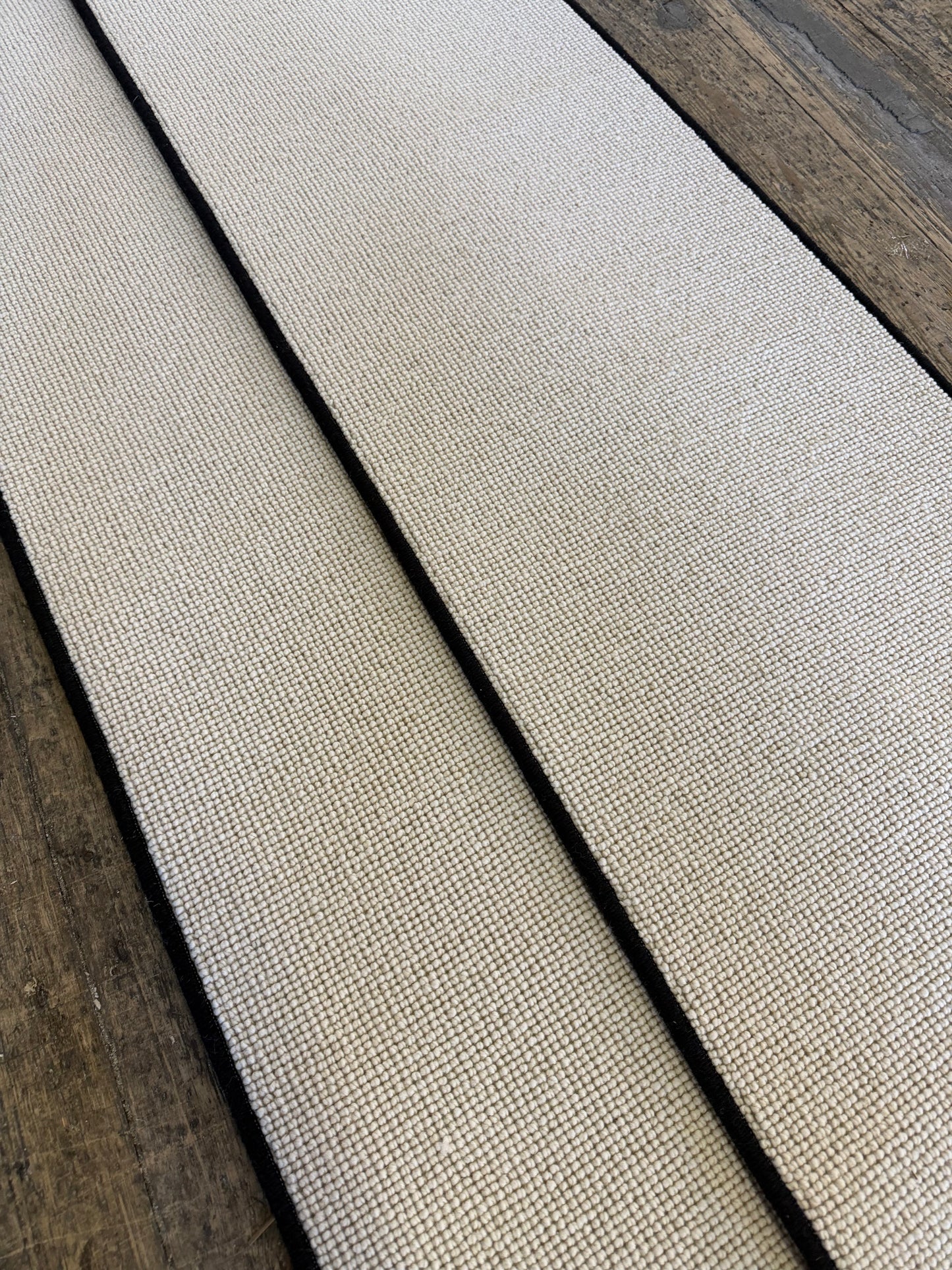 Whisper 100% wool stairs runner 13 steps
