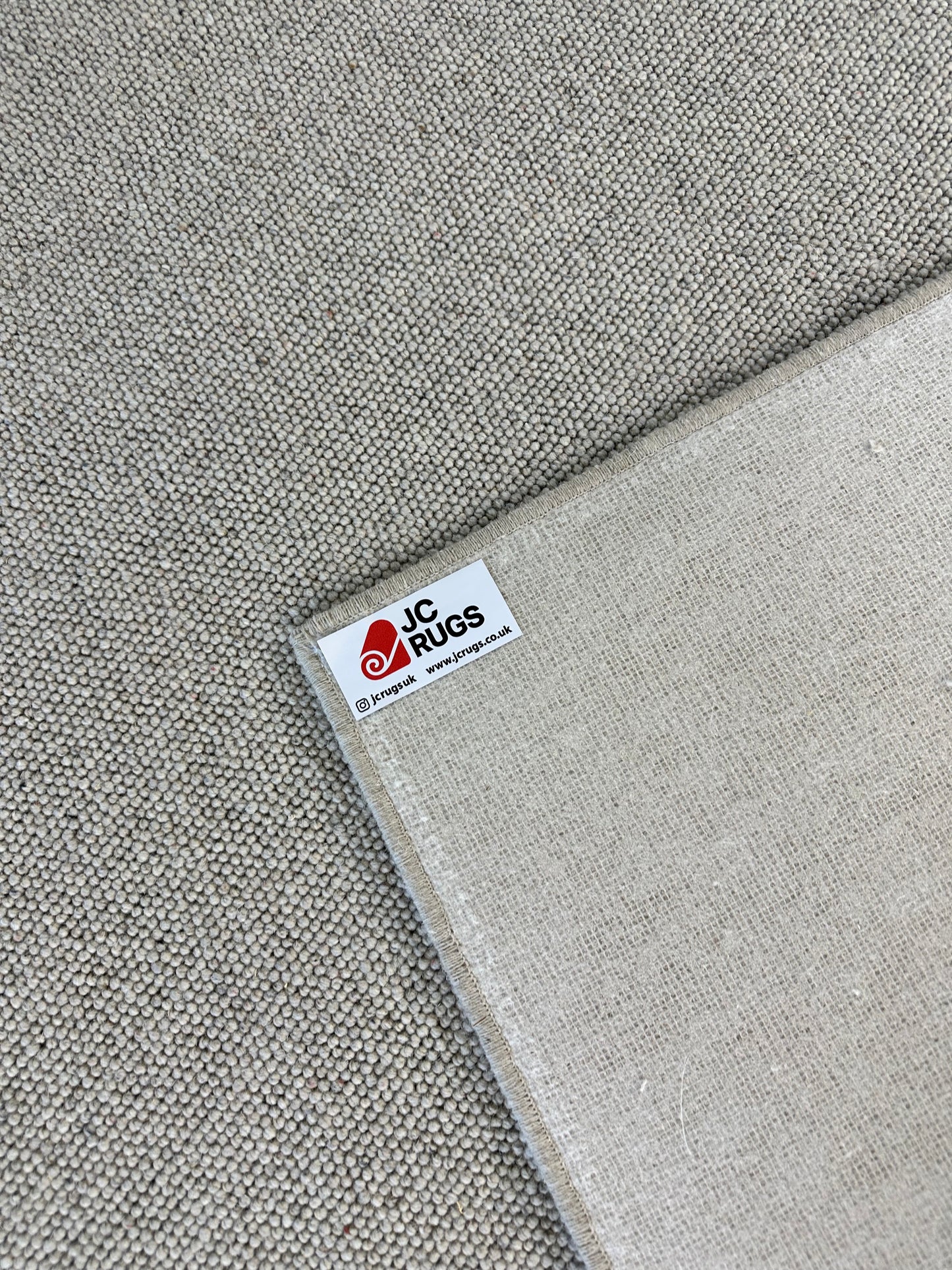 Pumice 100% wool rug 190cm x 290cm
