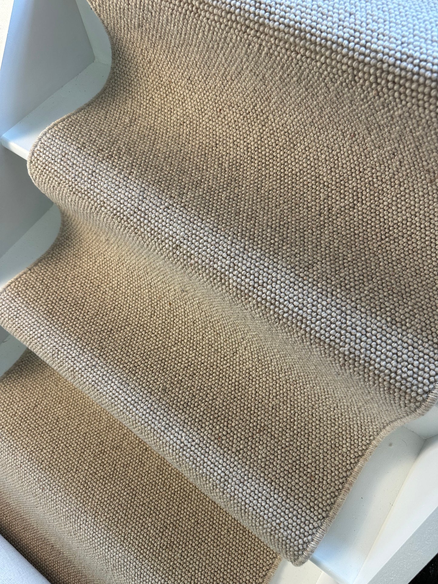 Irish cream 100% wool 16 steps