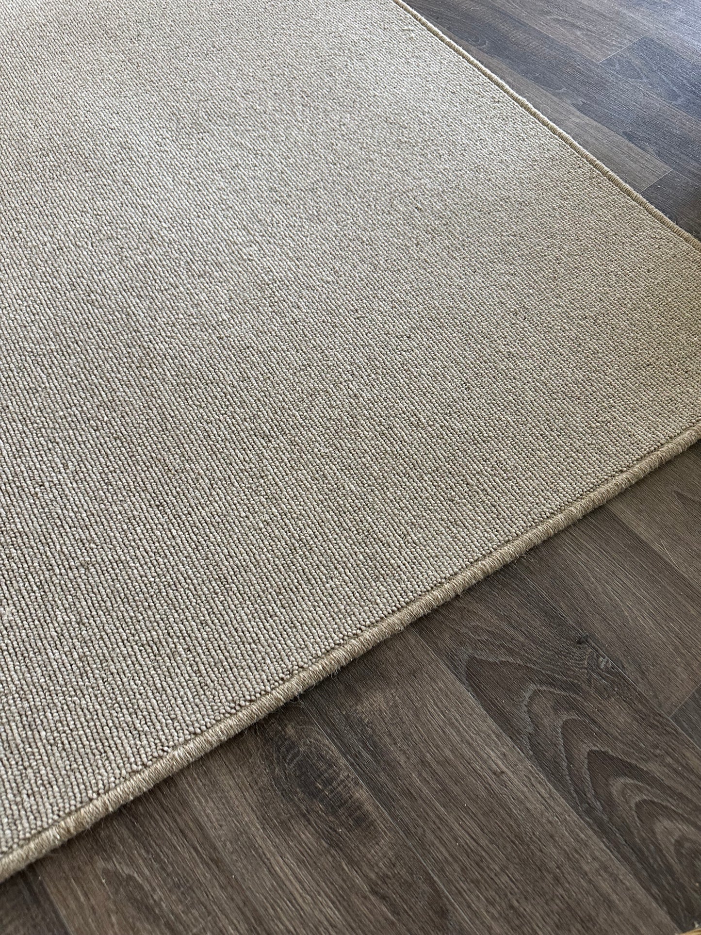 Oatcake 100% wool rug 200cm x 263cm