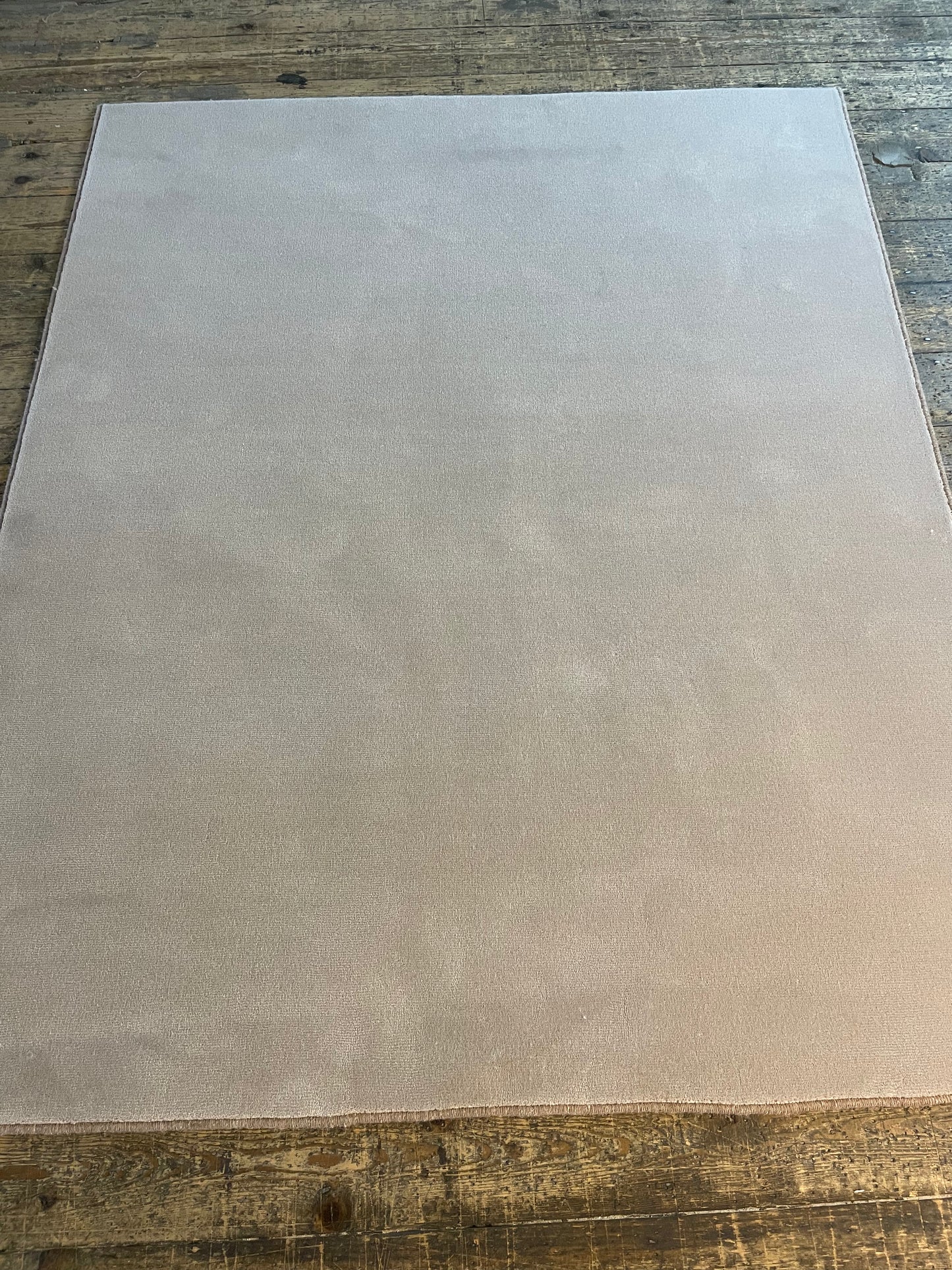 Luxury Velvet Mink Linen wool rug