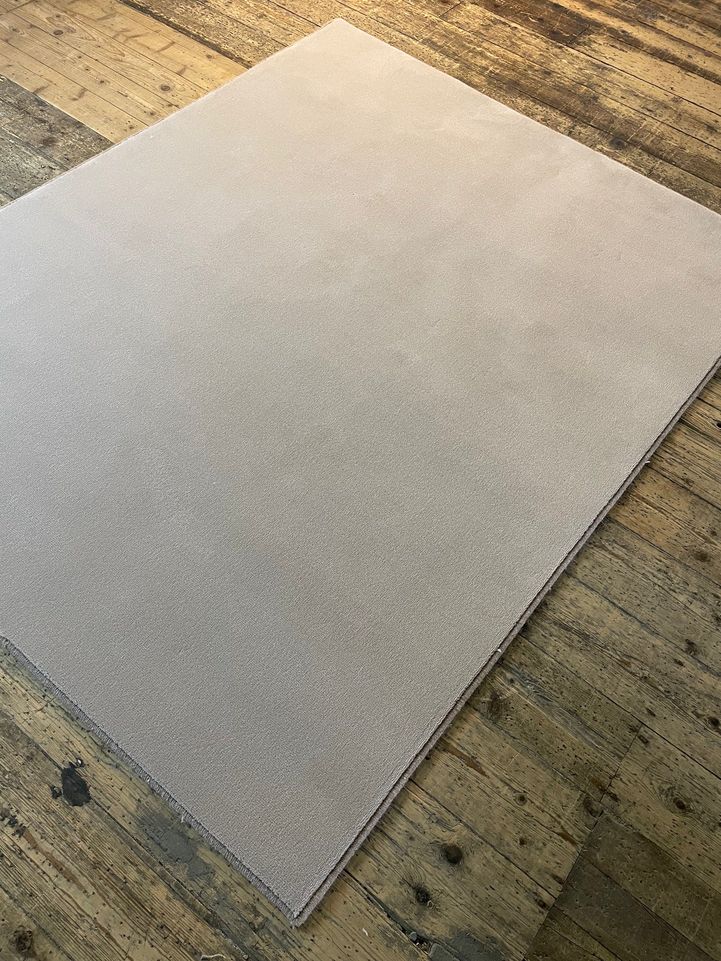 Luxury Velvet Mink Linen wool rug