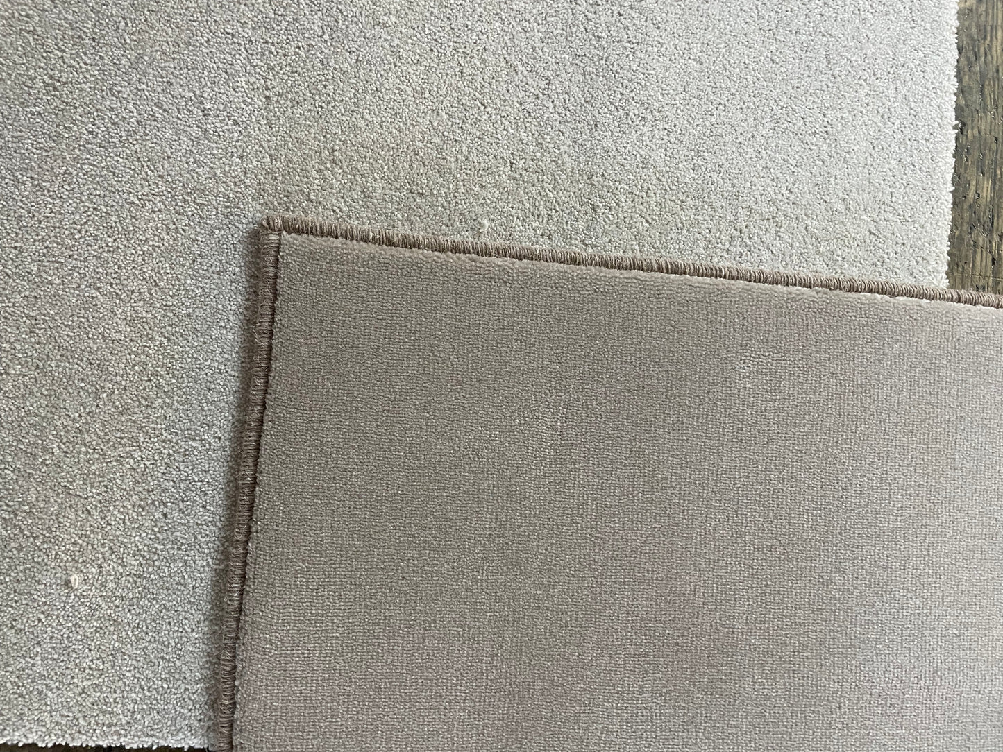 Luxury Velvet Mink Linen wool rug