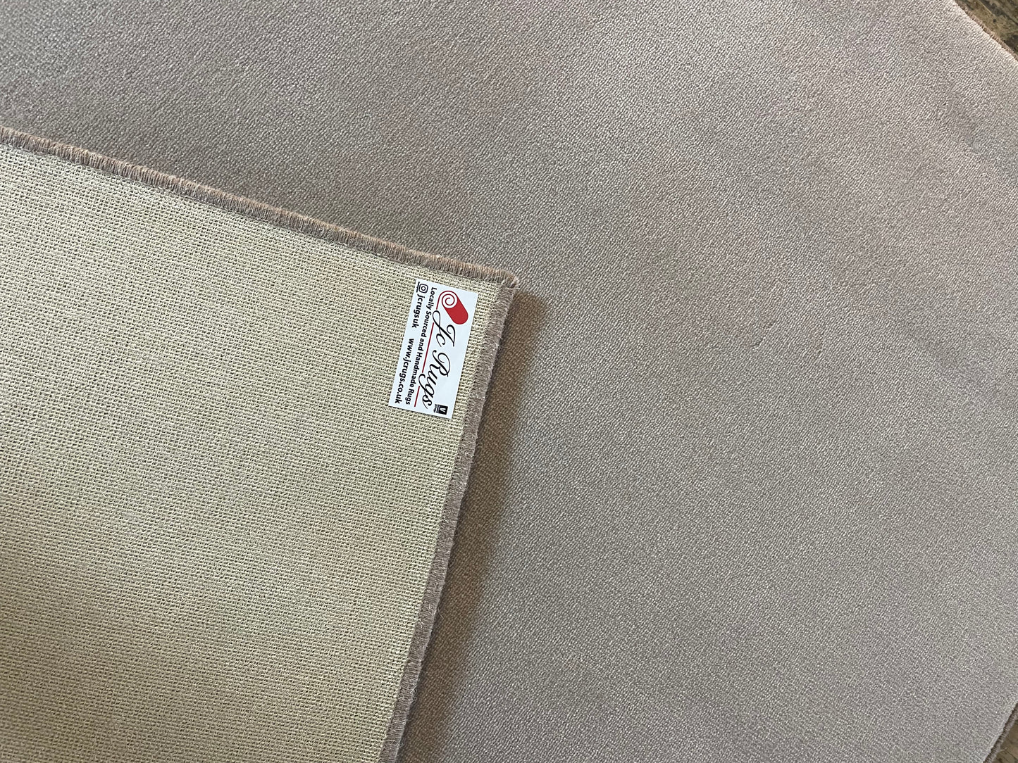 Luxury Velvet Mink Linen wool rug