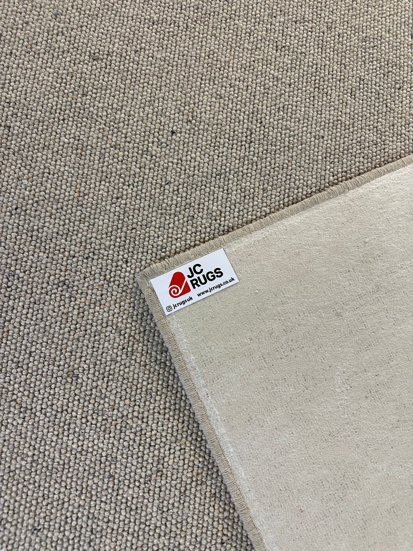 Pumice 100% wool rug 290cm x 296cm