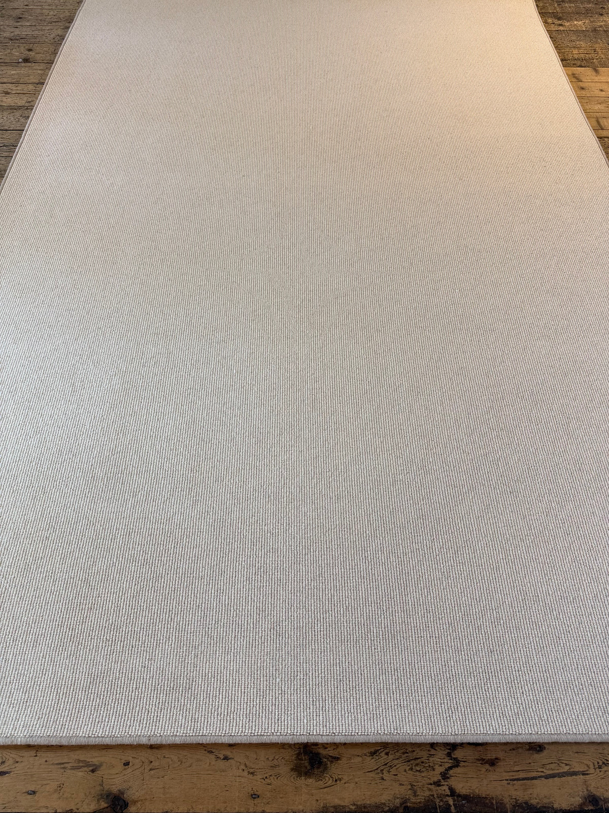 Tawny 100% undyed wool rug 220cm x 320cm