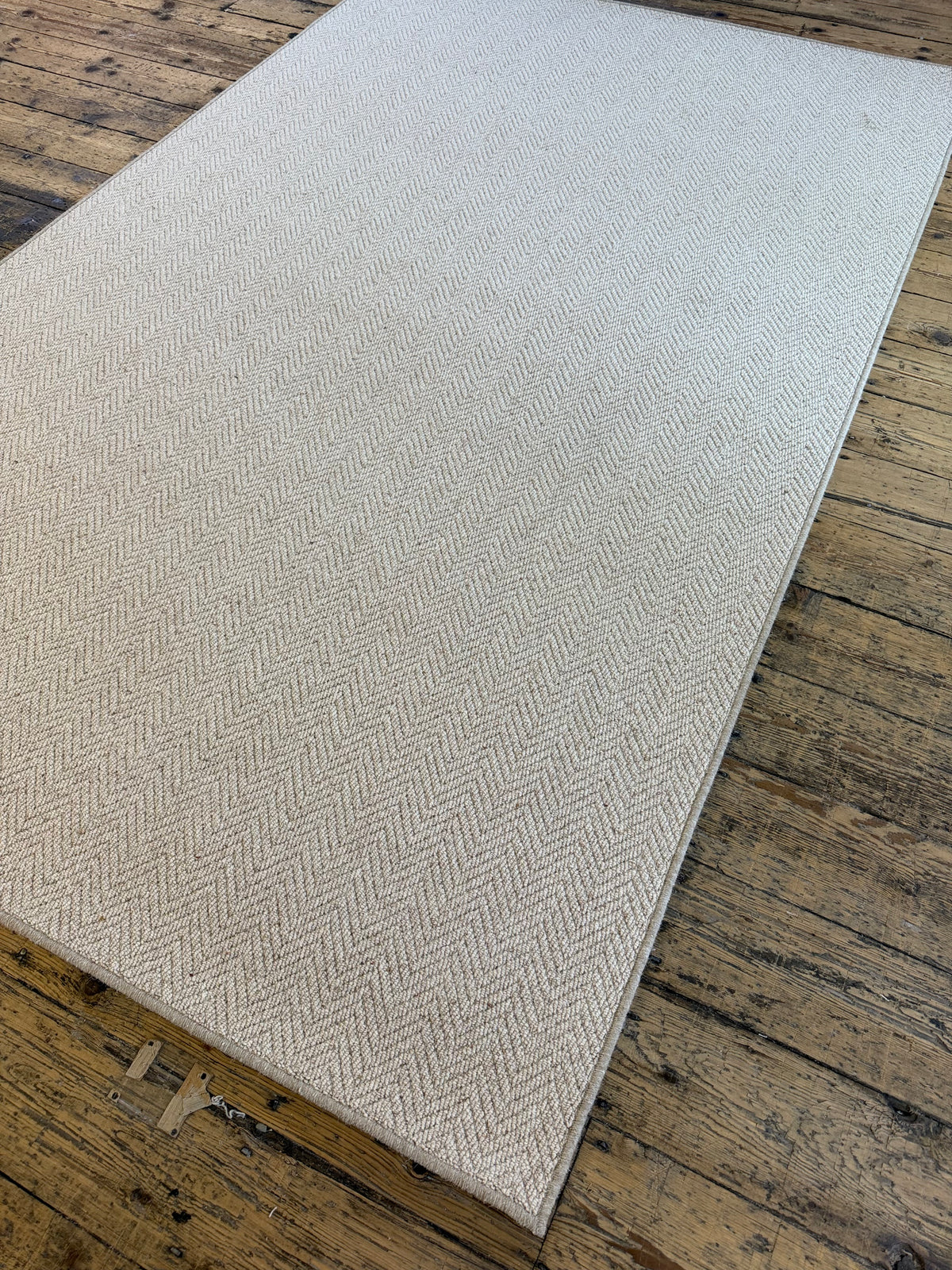 Pine Herringbone 100% wool rug 173cm x 280cm