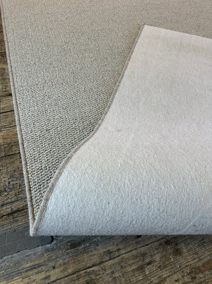 Oatcake 100% wool rug 210cm x 347cm