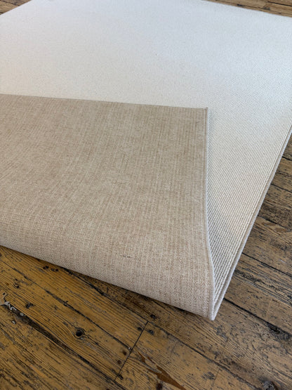 Tawny 100% undyed wool rug 220cm x 320cm