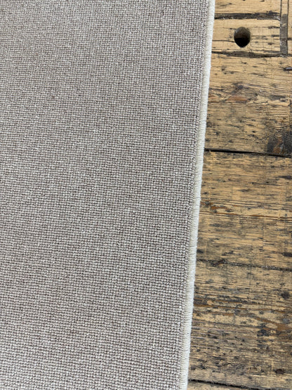 Truly taupe 100% wool rug 200cm x 200cm