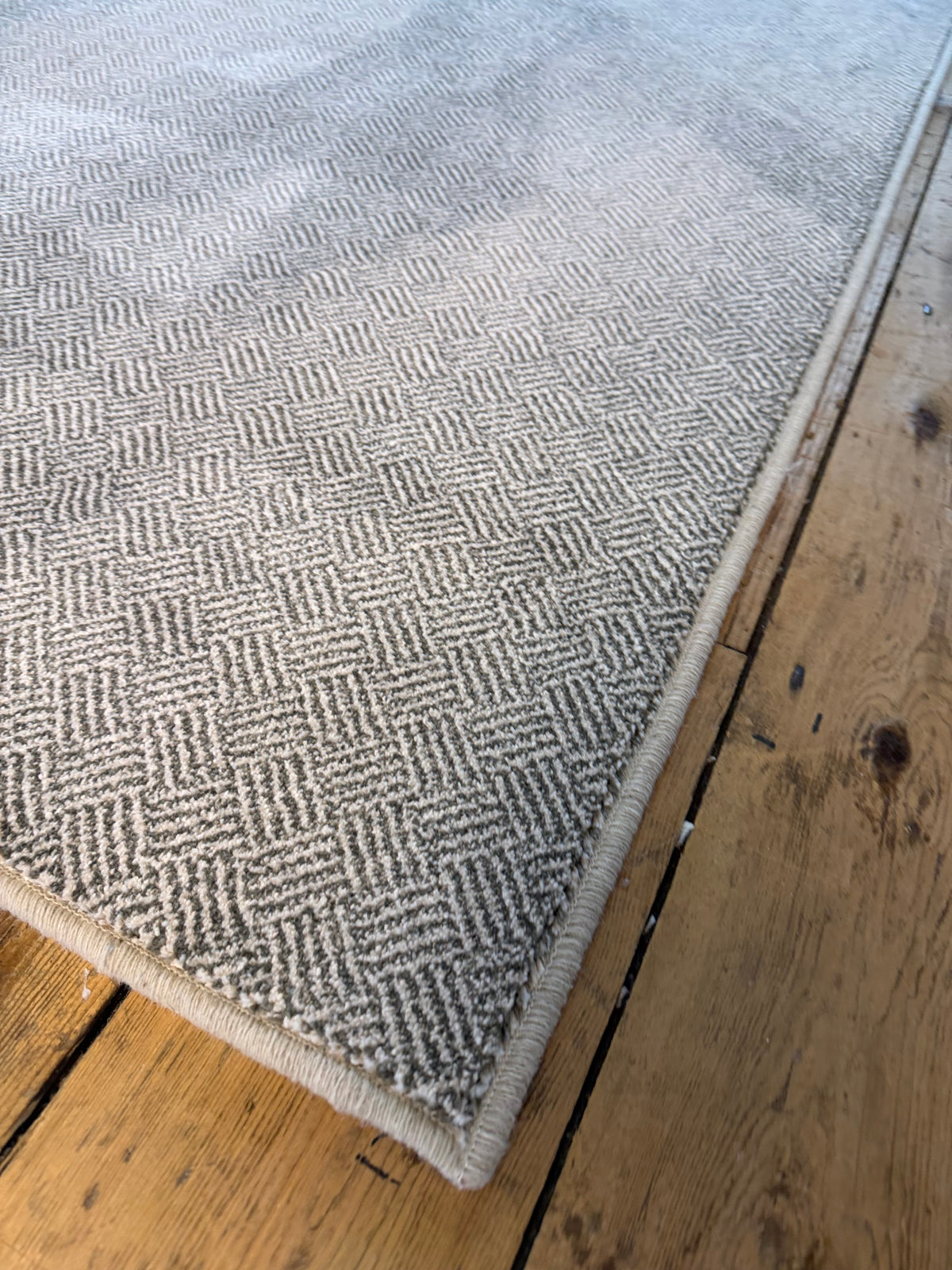 Basketweave 100% polypropylene rug 200cm x 300cm