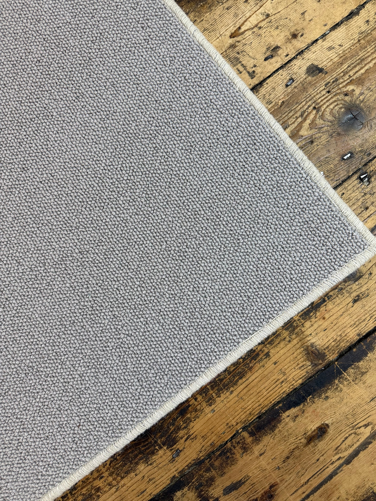 Slate 100% wool rug 190cm x 272cm
