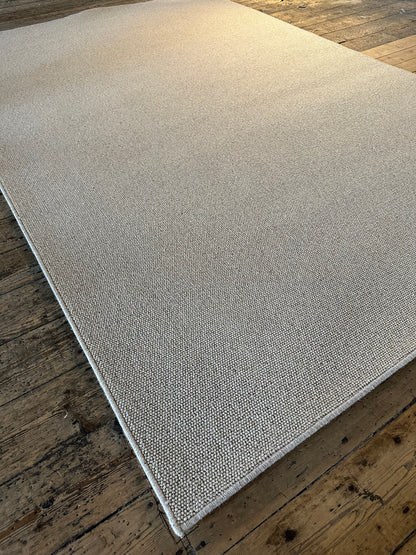 Flax 100% wool rug 200cm x 304cm