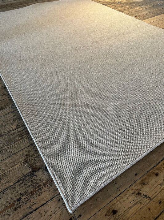 Flax 100% wool rug 200cm x 304cm