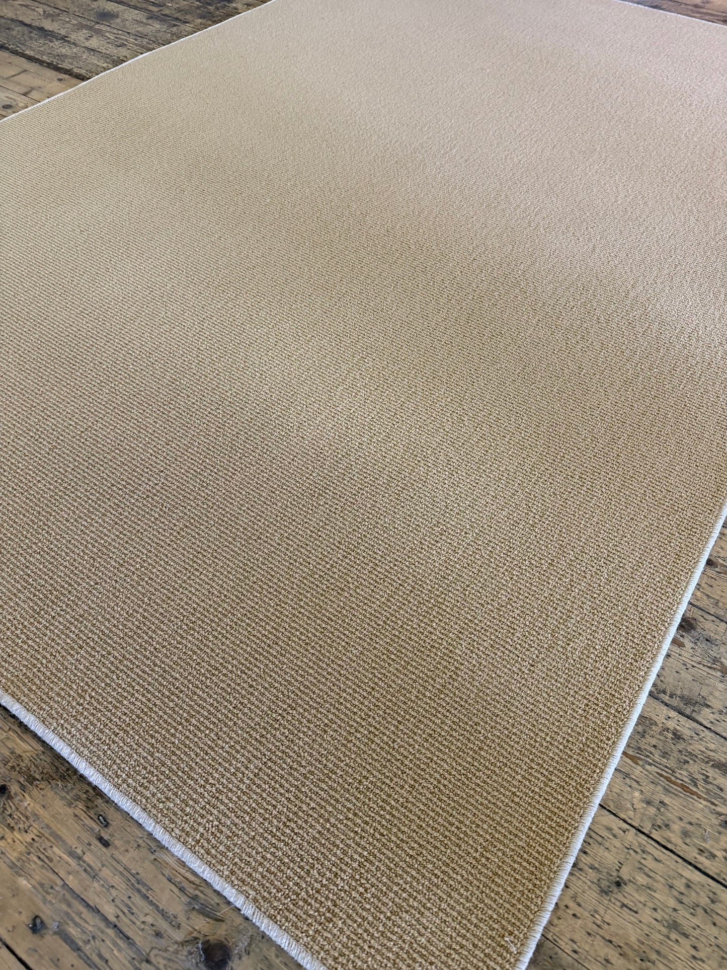 Rustic orange 100% wool rug 200cm x 300cm