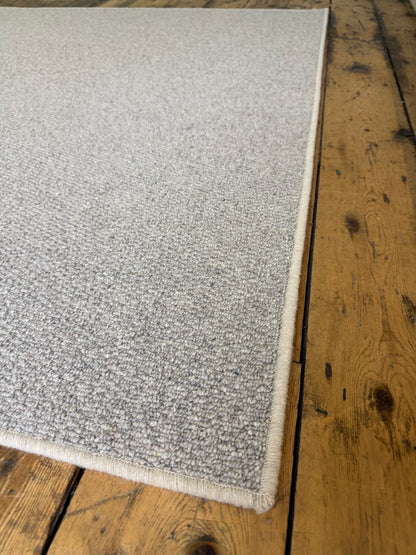 Smoke 100% wool rug 168cm x 240cm