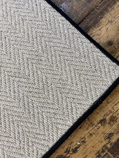 Harvest Herringbone 100% wool rug 200cm x 283cm