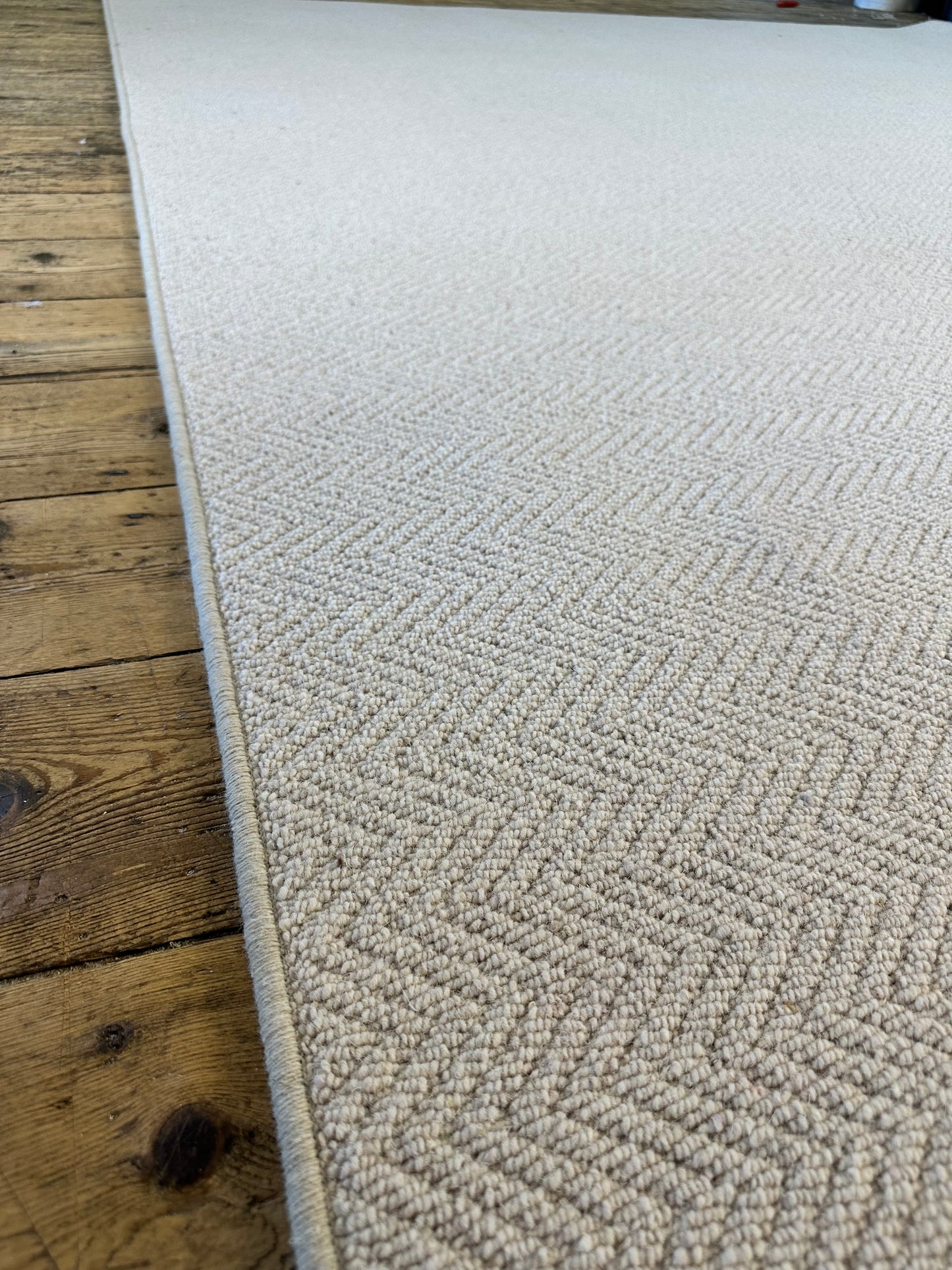 Oxford tone Herringbone 100% wool 264cm x 305cm