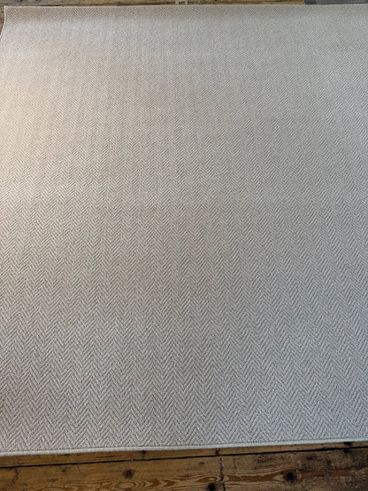 Harvest herringbone 100% wool rug 267cm x 270cm