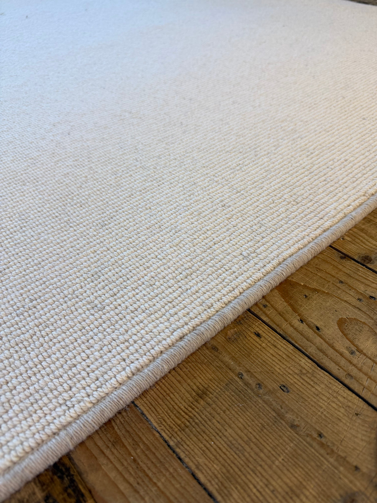 Tawny 100% undyed wool rug 200cm x 220cm