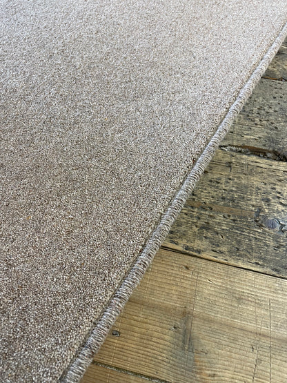 Light brown hallway runner (slight B-grade) - Custom size