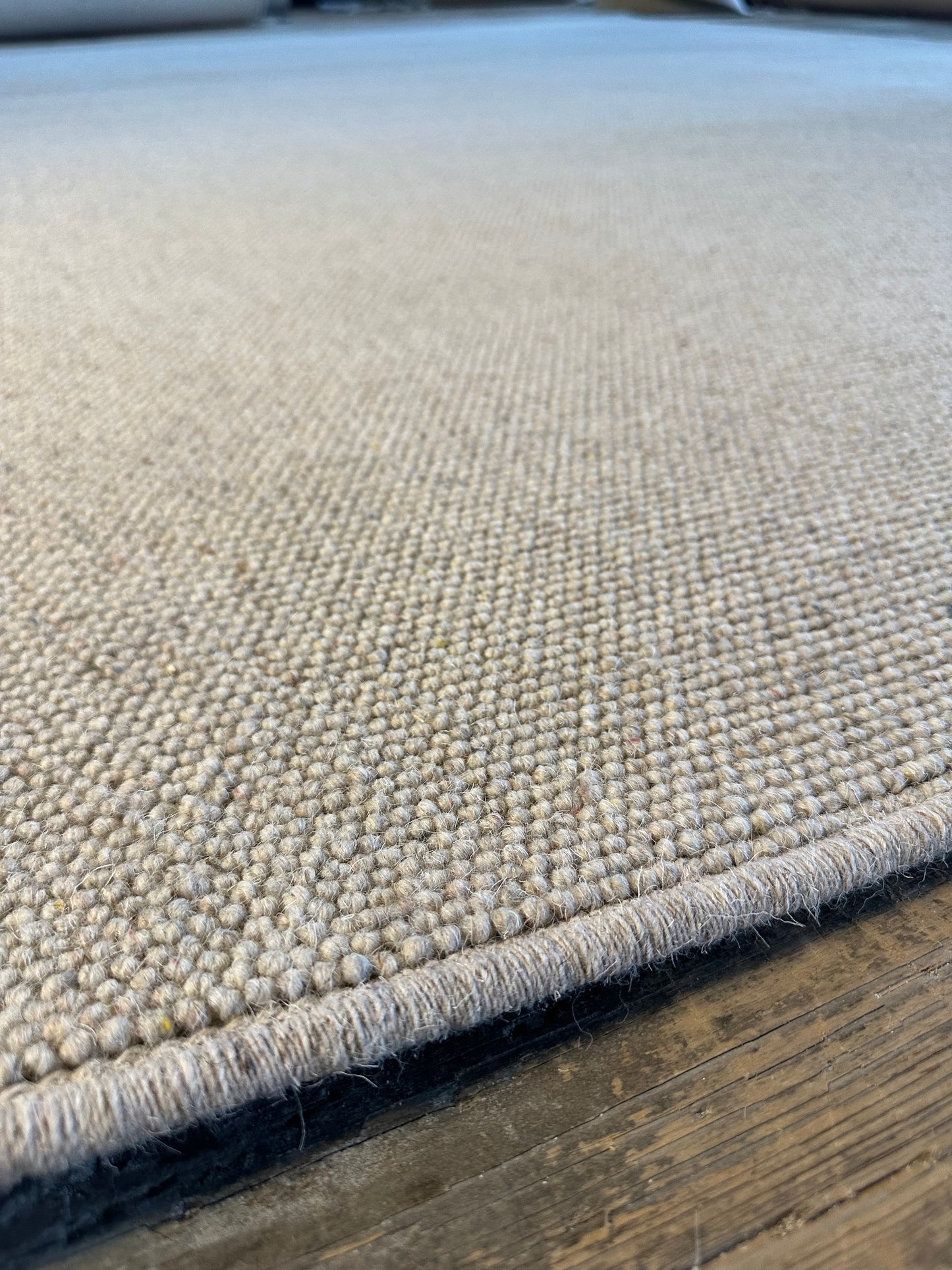 Flax 100% wool rug 200cm x 304cm
