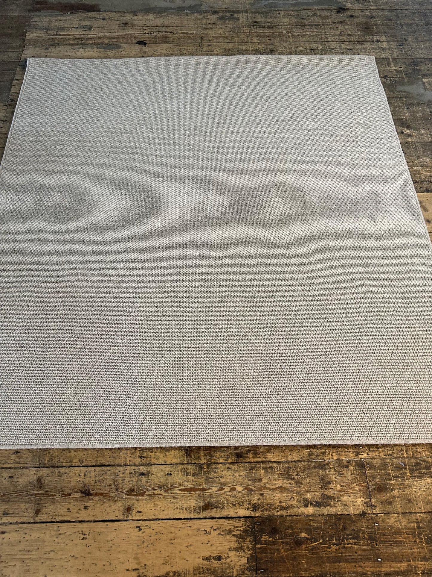 Pumice 100% wool rug 201cm x 211cm