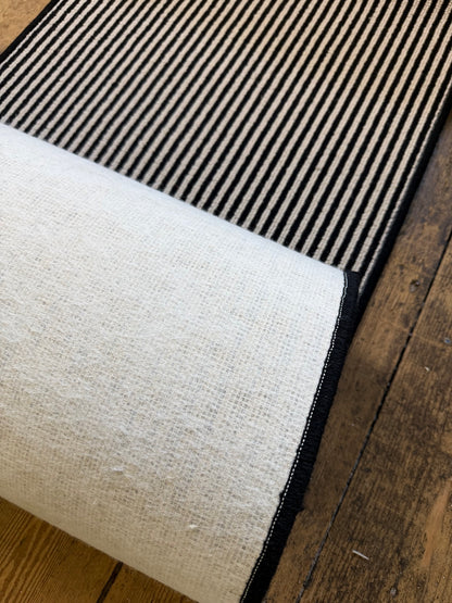 Oreo 100% wool stairs runner 12 steps