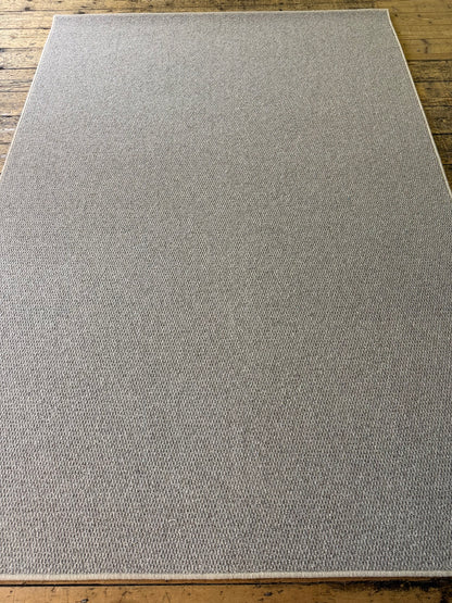 Smoke 100% wool rug 168cm x 240cm