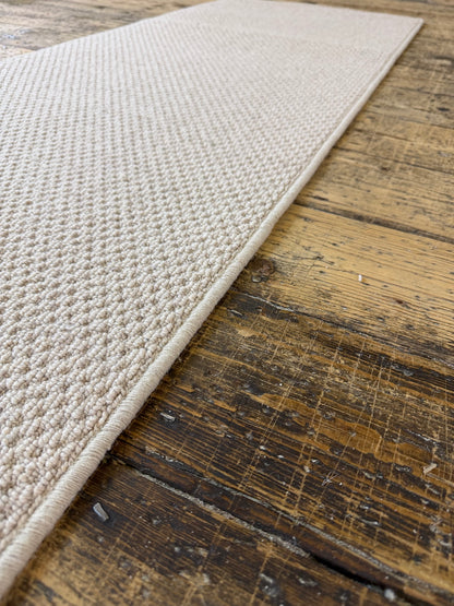 Oxford beige 100% hallway runner 64cm x 278cm