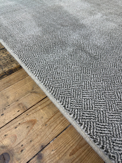 Basketweave 100% polypropylene rug 200cm x 300cm
