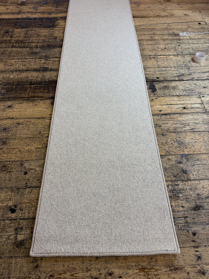 Tawny 100% wool hallway runner 70cm x 310cm