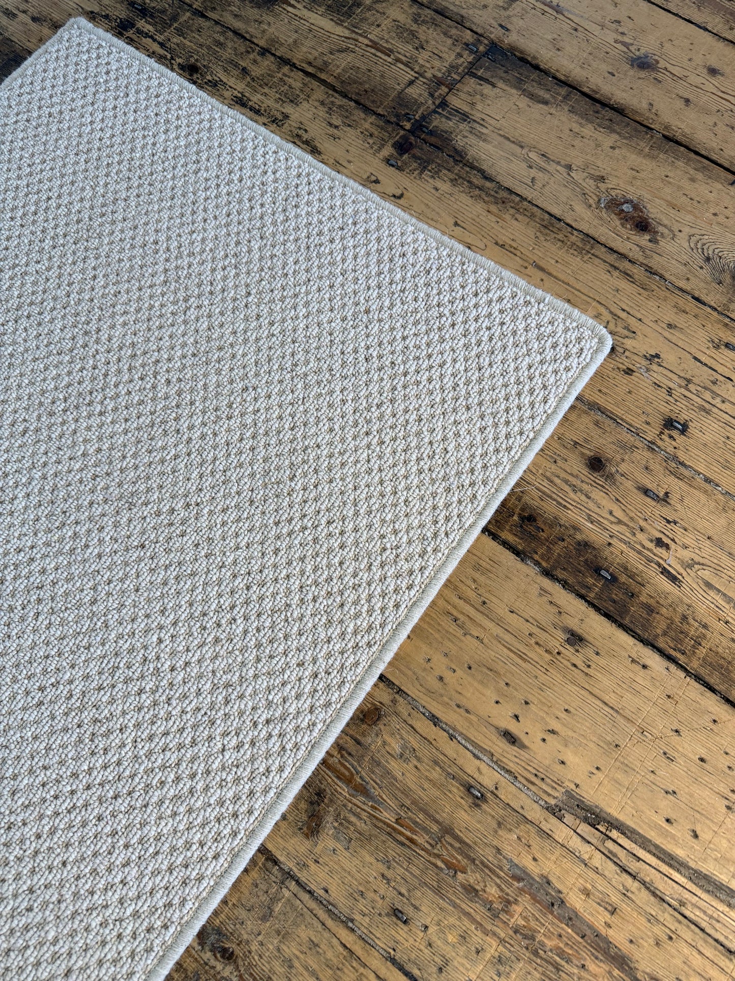 Oxford tone 100% wool hallway runner 75cm x 290cm