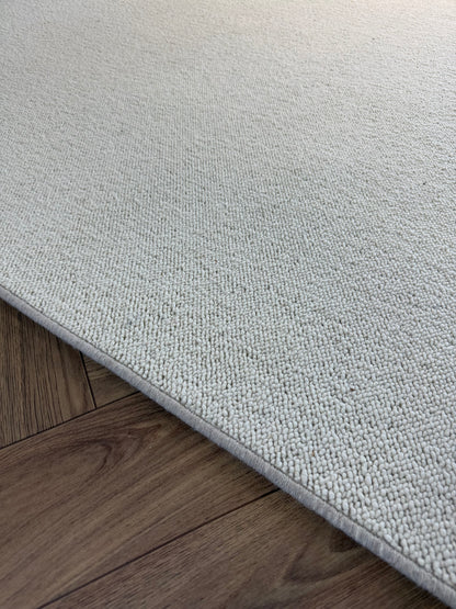 Blanc ivoire 100% wool rug 160cm x 230cm