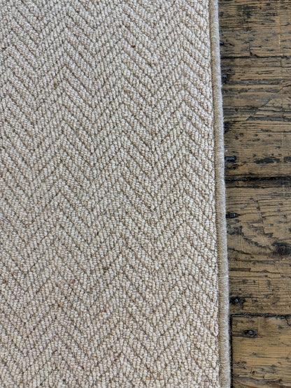 Pine Herringbone 100% wool rug 173cm x 280cm