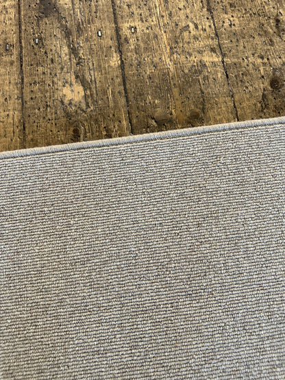 Oatcake 100% wool hallway runner 70cm x 250cm
