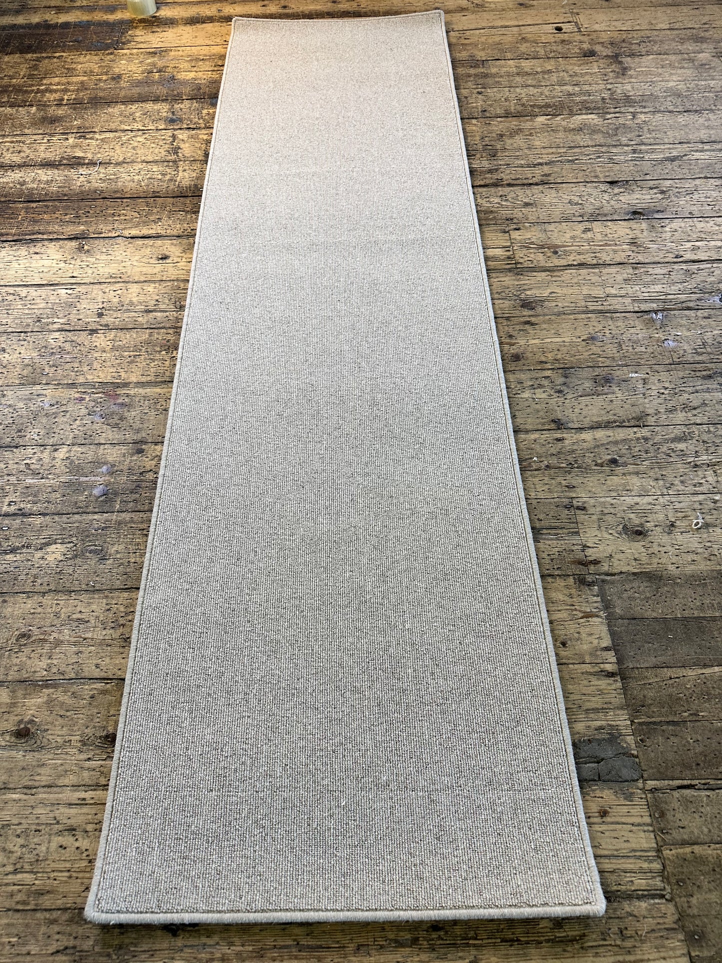 Oatcake 100% wool runner 73cm x 264cm