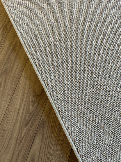 Flax 100% wool hallway runner 61cm x 325cm