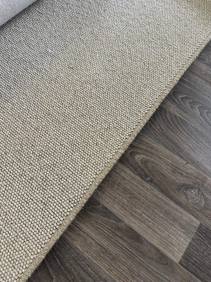 Nutmeg 100% wool rug 200cm x 300cm