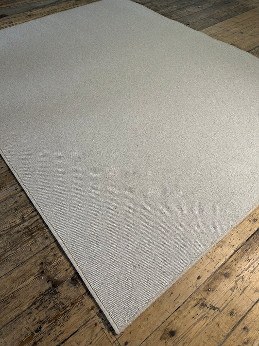 Oatcake 100% wool rug 200cm x 263cm