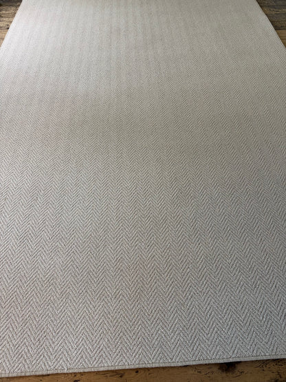Aran Herringbone 100% wool rug 248cm x 338cm
