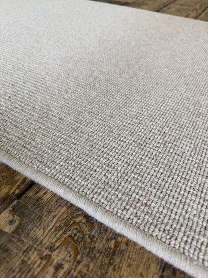 Hessian 100% wool hallway runner 82cm x 524cm