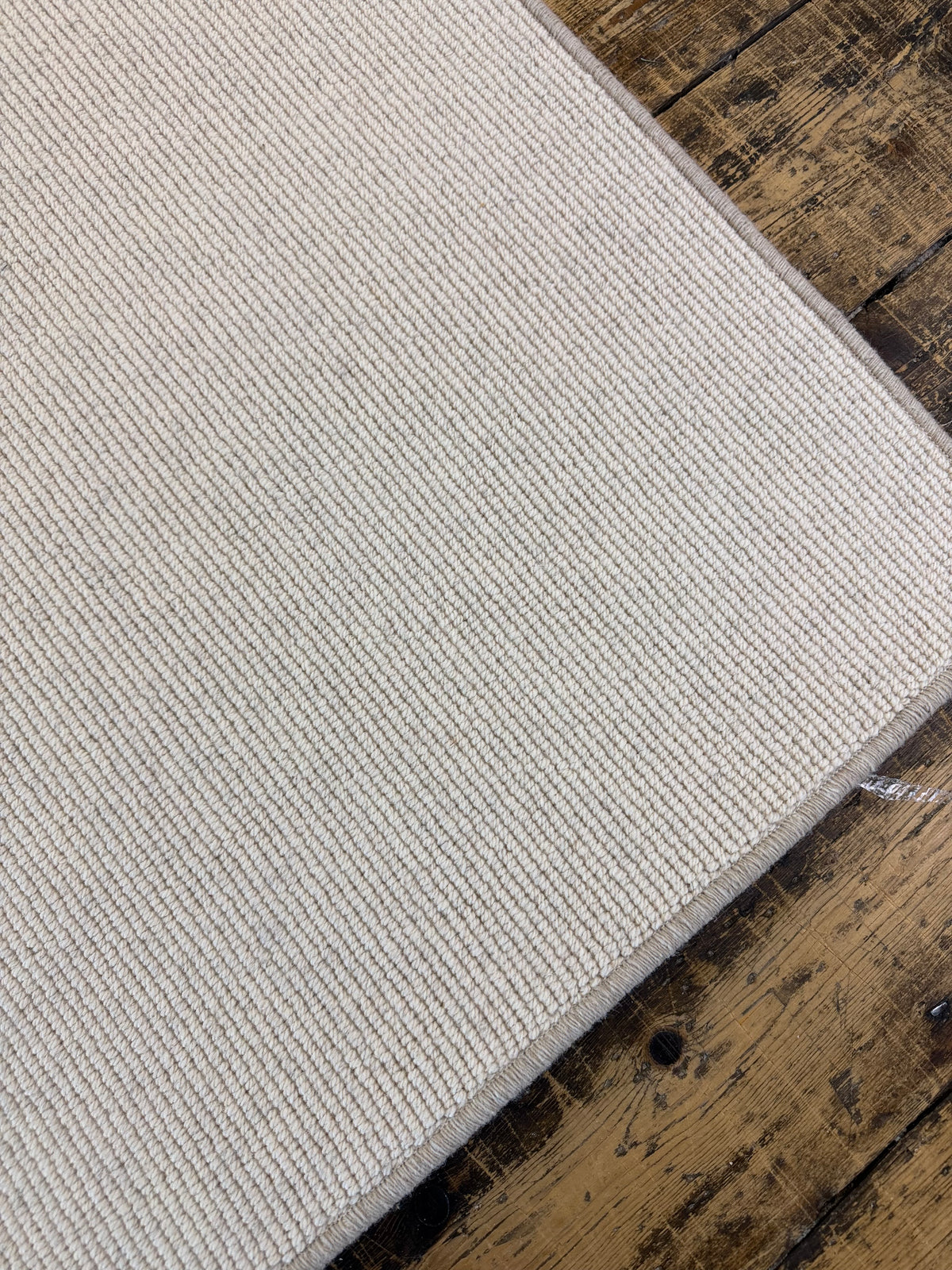 Tawny 100% undyed wool rug 200cm x 220cm