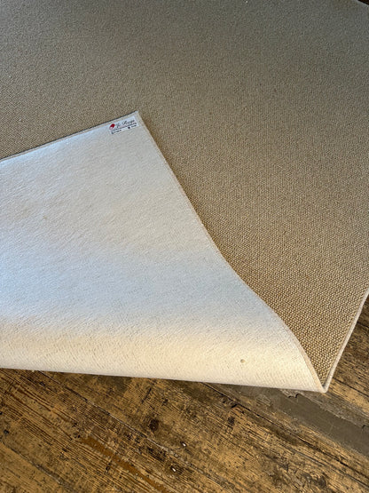 Honey gold 100% wool rug 190cm x 260cm